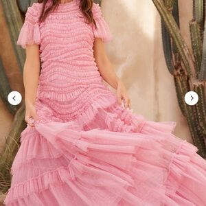 Needle & Thread Soft Pink Dress